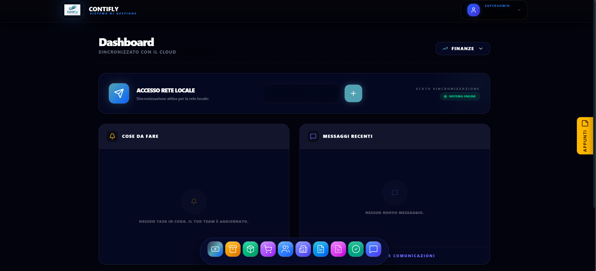 ContiFly Interface Preview